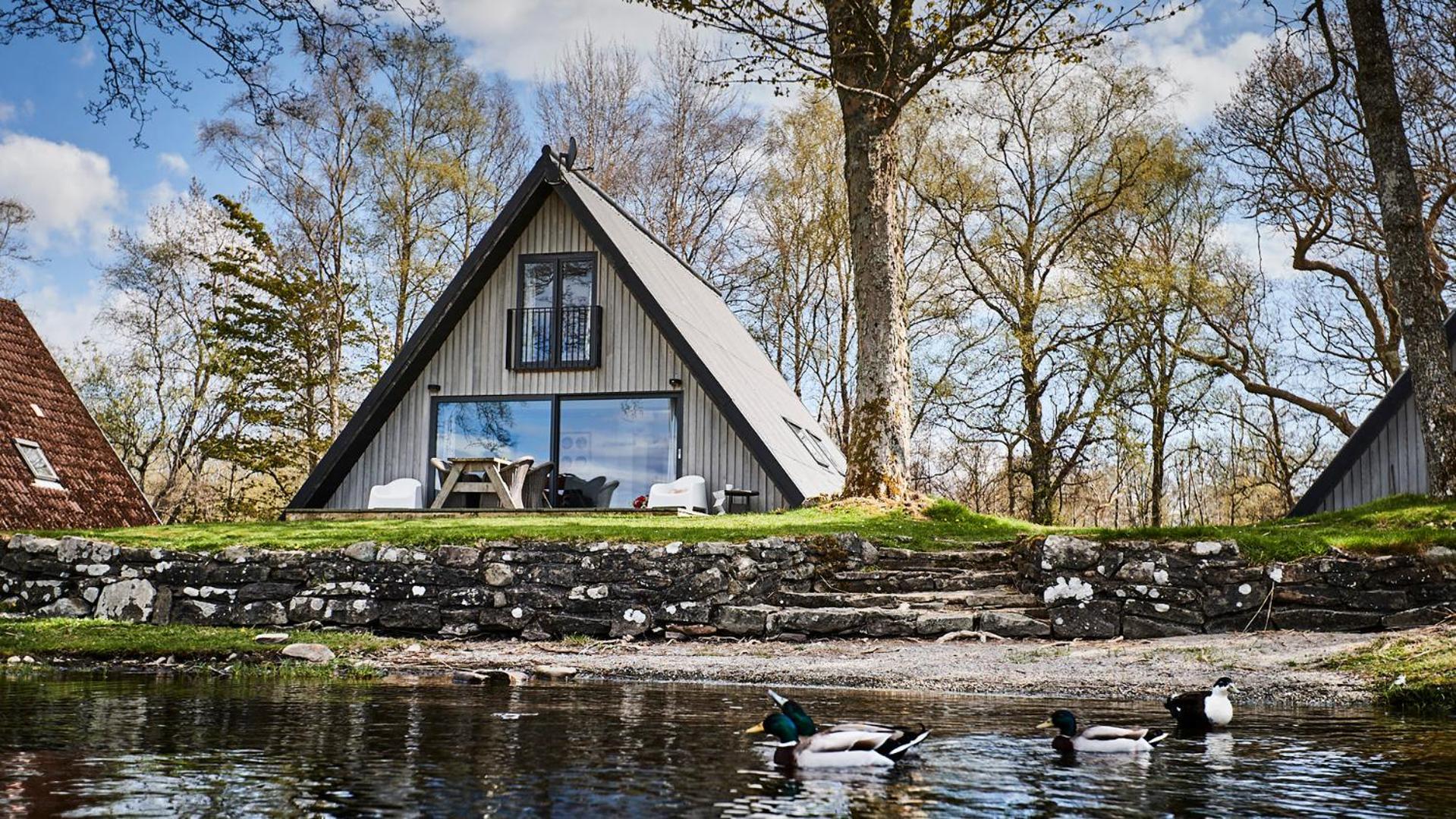 Lochend Chalets Port Of Menteith المظهر الخارجي الصورة